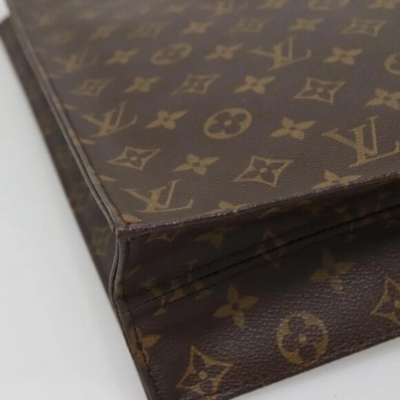 LOUIS VUITTON Monogram Sac Plat Hand Bag M51140 LV Auth 142230 - Picture 5 of 16
